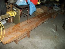 12' long bench