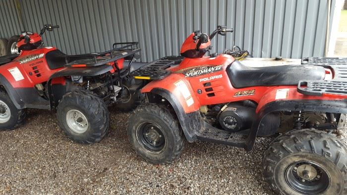 2000,  & 2001 Polaris 500 & 500 H.O.  