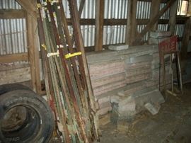 fence post & blocks