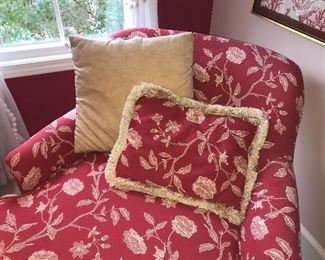 Decorative Arm Chair, Decorative Pillows