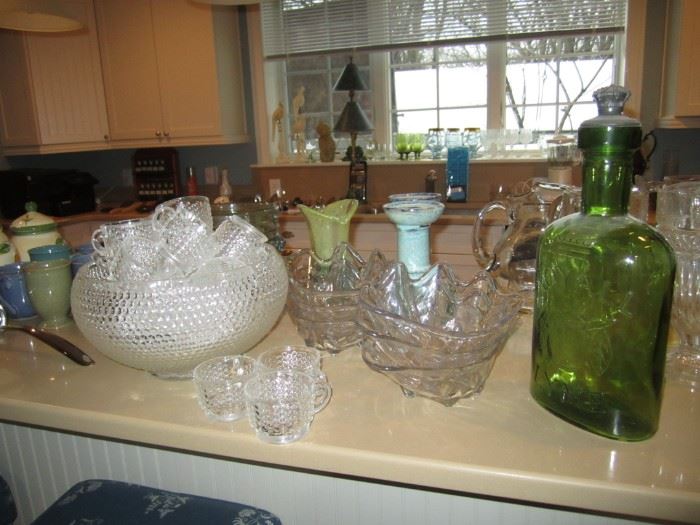 Glassware, Kitchenware, Bottles, 
