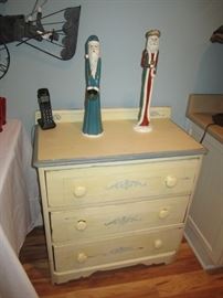 Painted Dresser, Christmas Decor