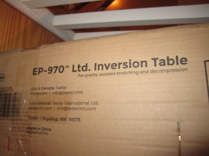 EP-970 Inversion Table