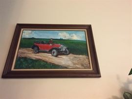 Vintage Auto Painting