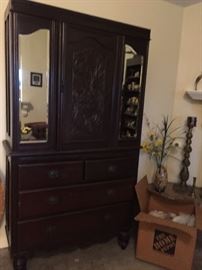 Antique Dresser Armoire