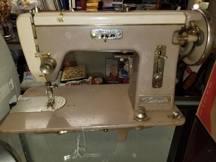 Vintage sewing machine