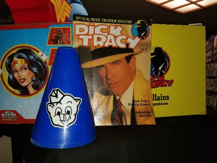 Vintage Piggly Wiggly and DIck Tracy