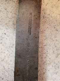 Henckels Twinworks Butchers Cimeter carbon Knife 39-10"