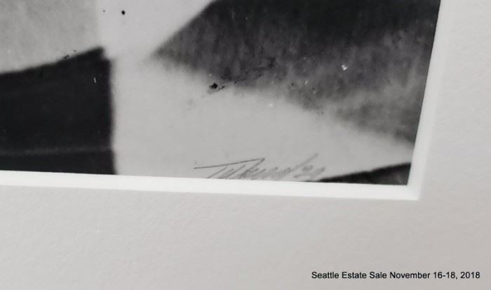 Photography composition of monochrome guitars.Approx. Size: 11" x 9"
