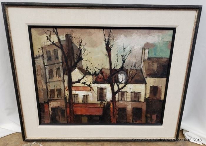 Mid 20th century oil painting.Approx. Size: 20" x 26"