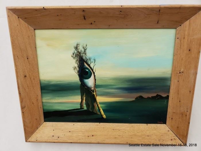 Oil painting "The Memory of Orpheus by Sqyadra