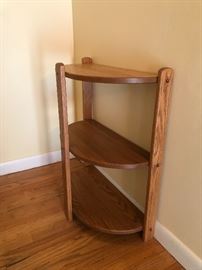 Side table with open shelving