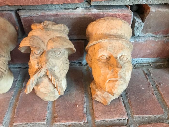Wood Carvings - signed