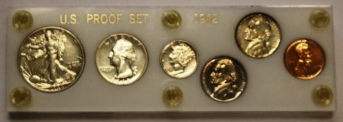 1942 Coin Proof Set