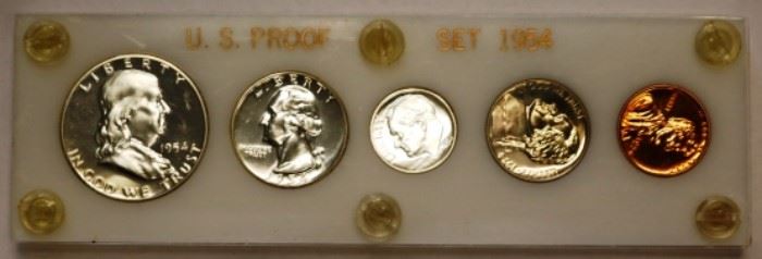 1954 US Coin Proof Set