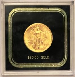 1908 $20 Gold St Gaudens