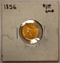 1856 $1 Gold Type3