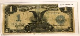 1899 $1 Black Eagle Silver Certificate