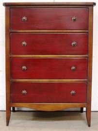 Tall Polidor 4 drawer chest