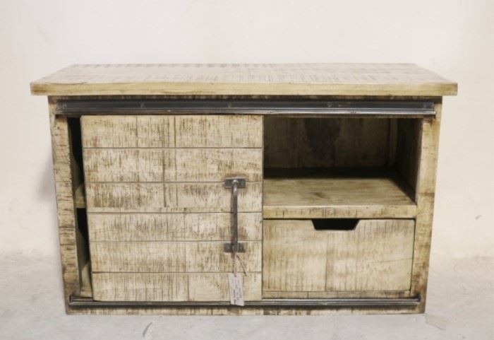 Barn door credenza by Iron Butterfly