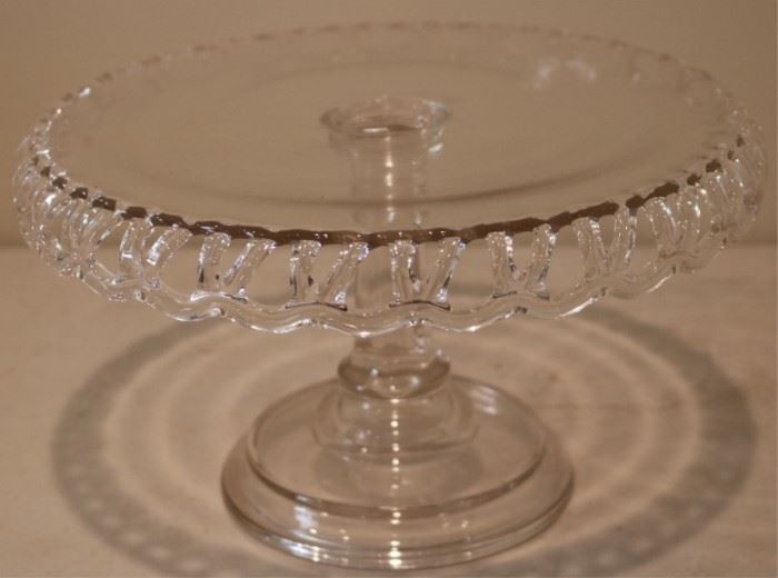 Lace cake stand