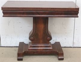 Empire lift top game table