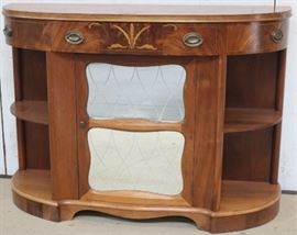 Satinwood inlaid credenza