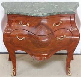 French marble top commode