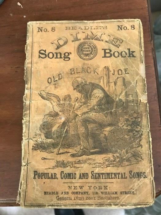 Old Black Joe Dime Song Book