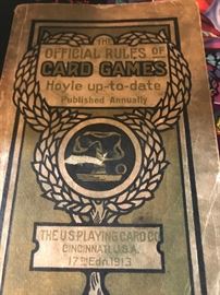1913 Hoyle Card Games Book