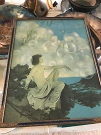 Original Frame Maxfield Parrish