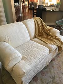 KARPEN FORMAL SOFA & LOVE SEAT