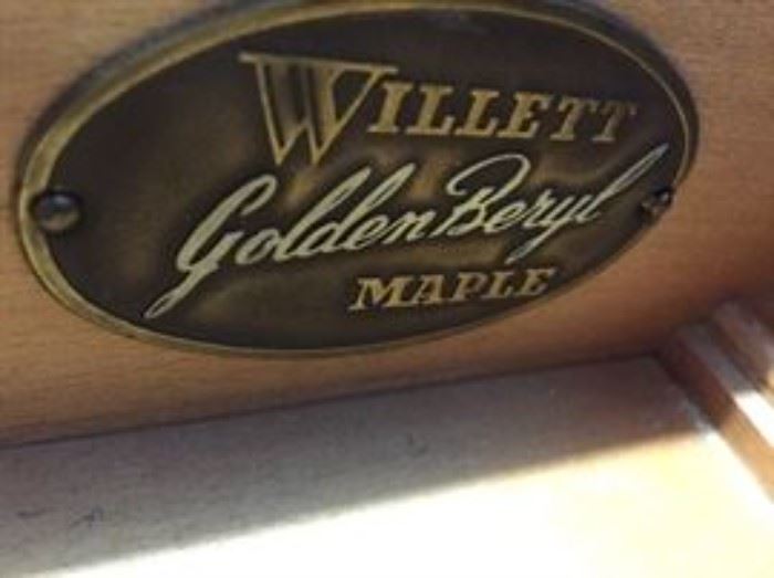 Maker of the cottage maple bedroom set