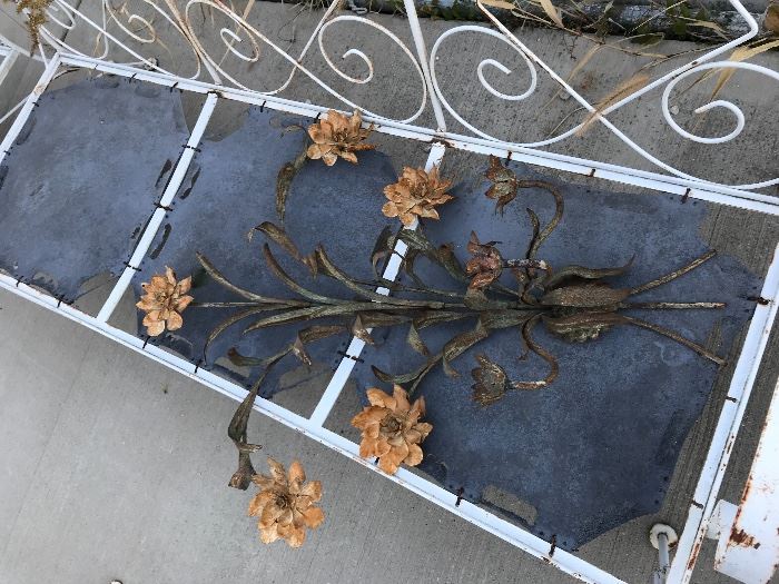 Cool Iron vintage sconce