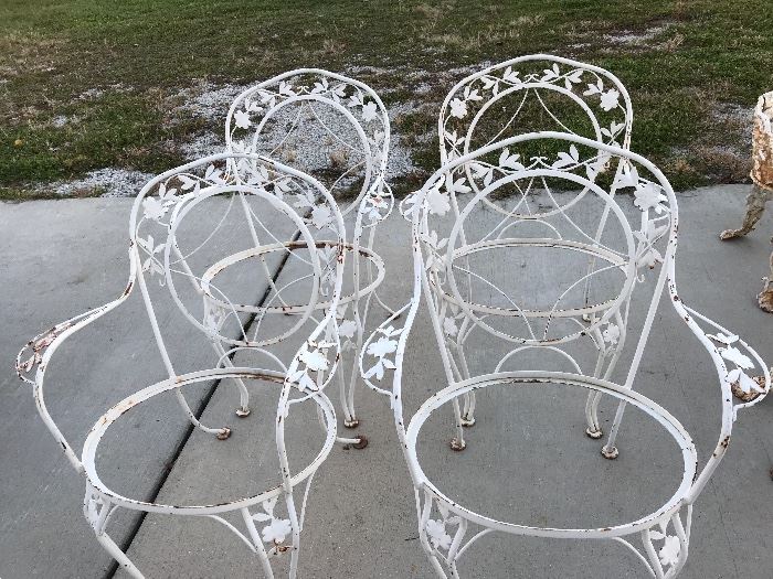 Set of four chair sets