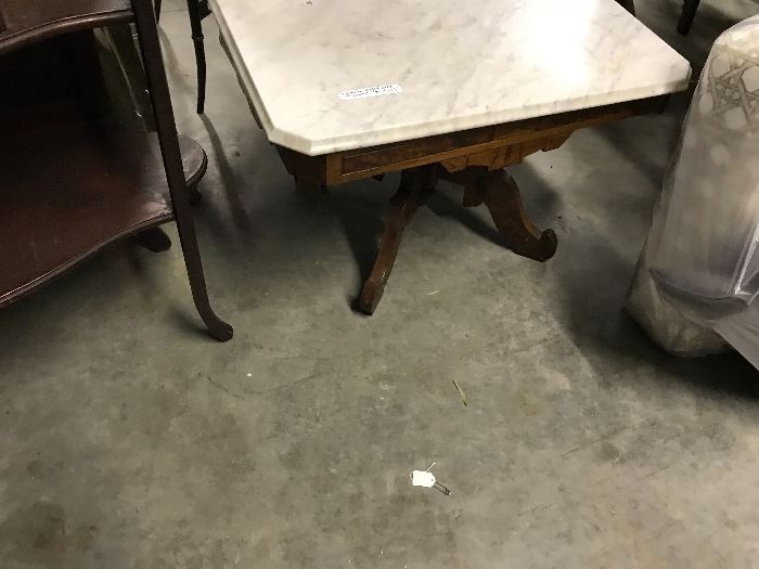 Marble Top coffee table, with marble top
