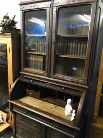 Early Walnut Secretary, circa 1840's