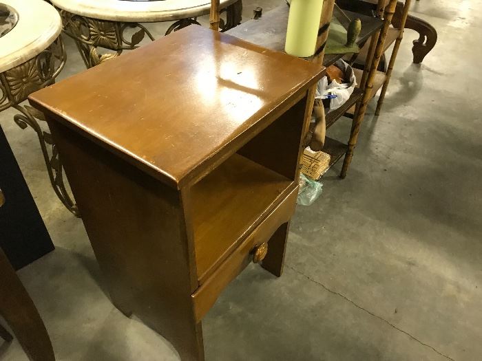 Maple night stand, cottage set
