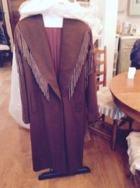 Long Coat with fringe