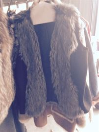 fur vest