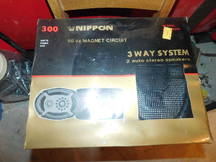 Nippon Auto stereo speakers