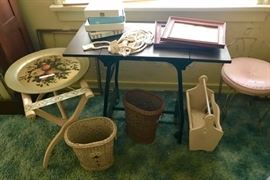 stationary, typewriter table