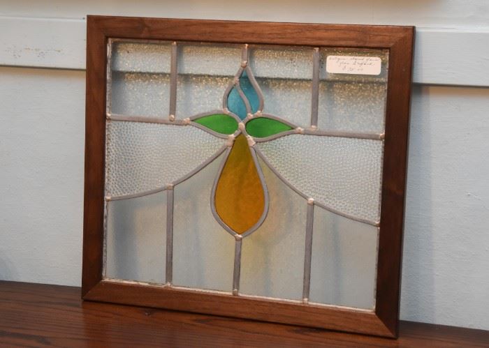 Antique Stained Glass Window (England) 