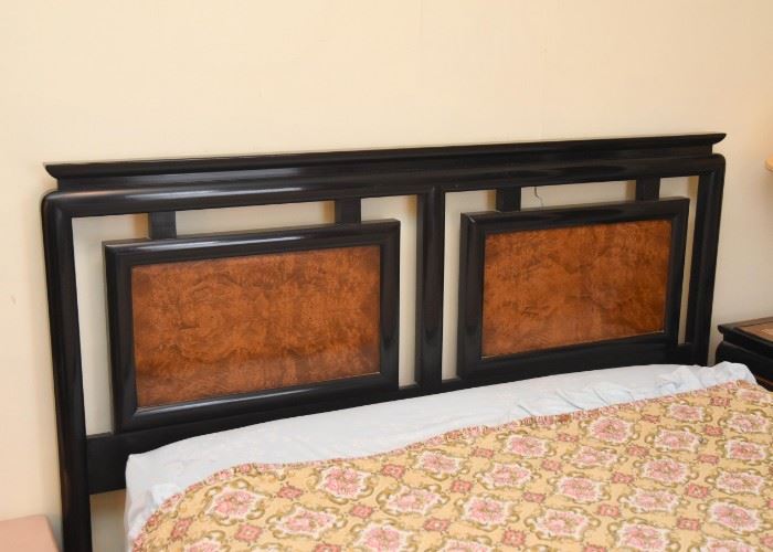 Asian Style Bed / Headboard (Century Furniture) 