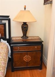 Pair of Asian Style Nightstands (Century Furniture) 