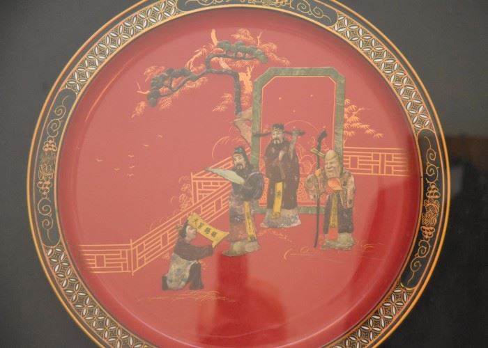 Framed Chinese Plate