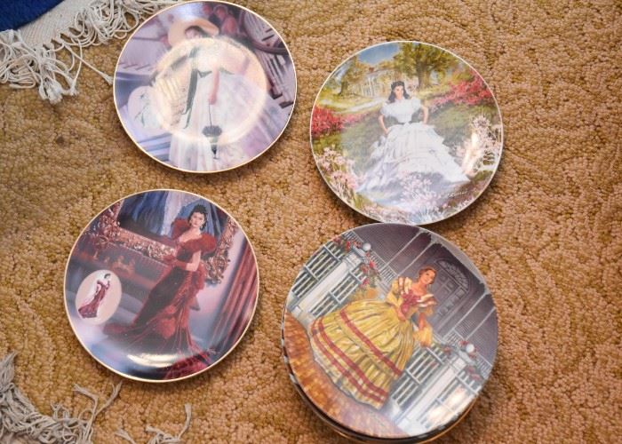 Gone with the Wind Collector Plates (more not shown)