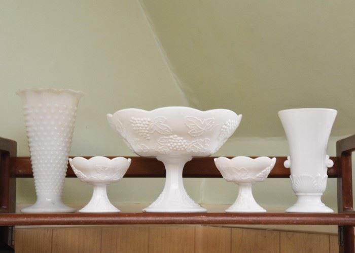 White Milk Glass 