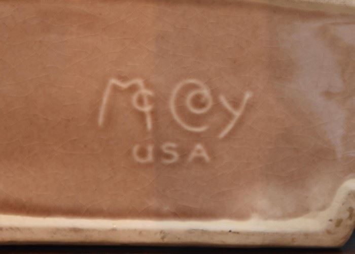 Vintage McCoy Pottery Quails Planter