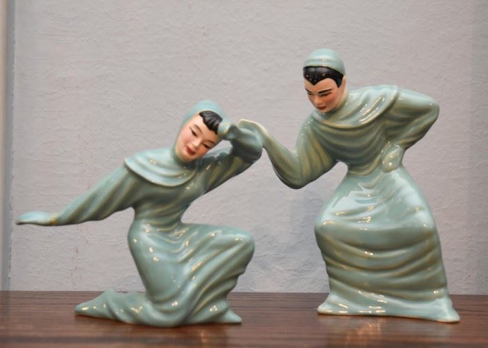 Vintage Pottery Figurines (Japan)